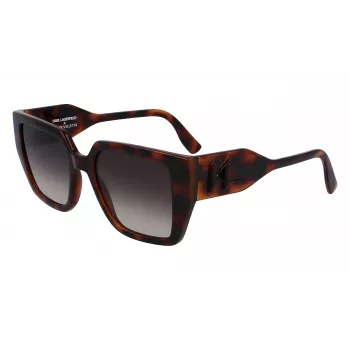 KARL LAGERFELD KL6098S-240 Naiste päikeseprillid Havana pruun gradient 52mm