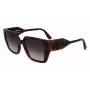 KARL LAGERFELD KL6098S-240 Naiste päikeseprillid Havana pruun gradient 52mm