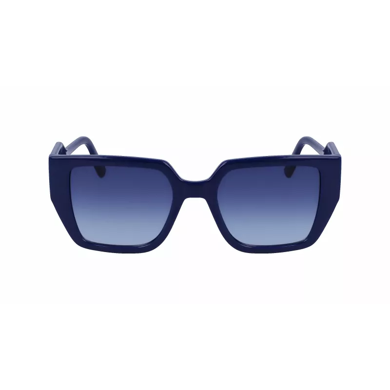KARL LAGERFELD KL6098S-400 Naiste Päikeseprillid Tumesinine Raam Hall Gradient Lääts 52mm