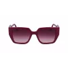 KARL LAGERFELD KL6098S-501 Naiste ruudukujulised atsetaatpäikeseprillid 52mm