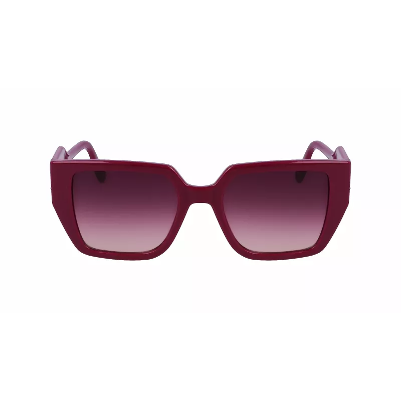 KARL LAGERFELD KL6098S-501 Naiste ruudukujulised atsetaatpäikeseprillid 52mm