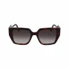KARL LAGERFELD KL6098SN-240 Naiste kandilised atsetaatpäikeseprillid - pruun Havana raam, pruun gradientlääts - 52/19/140 mm