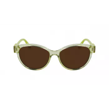 KARL LAGERFELD KL6099S-703 Naiste päikeseprillid Havana pruun atsetaatraamiga, pruun gradientlääts, 54/15/140 mm