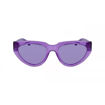 KARL LAGERFELD KL6100S-516 Naiste Päikeseprillid - Atsetaatraam, Hallid Läätsed, 54mm