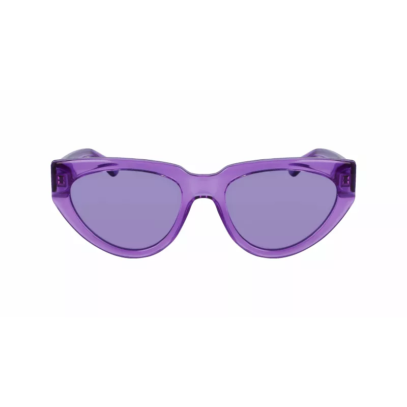 KARL LAGERFELD KL6100S-516 Naiste Päikeseprillid - Atsetaatraam, Hallid Läätsed, 54mm
