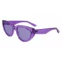 KARL LAGERFELD KL6100S-516 Naiste Päikeseprillid - Atsetaatraam, Hallid Läätsed, 54mm