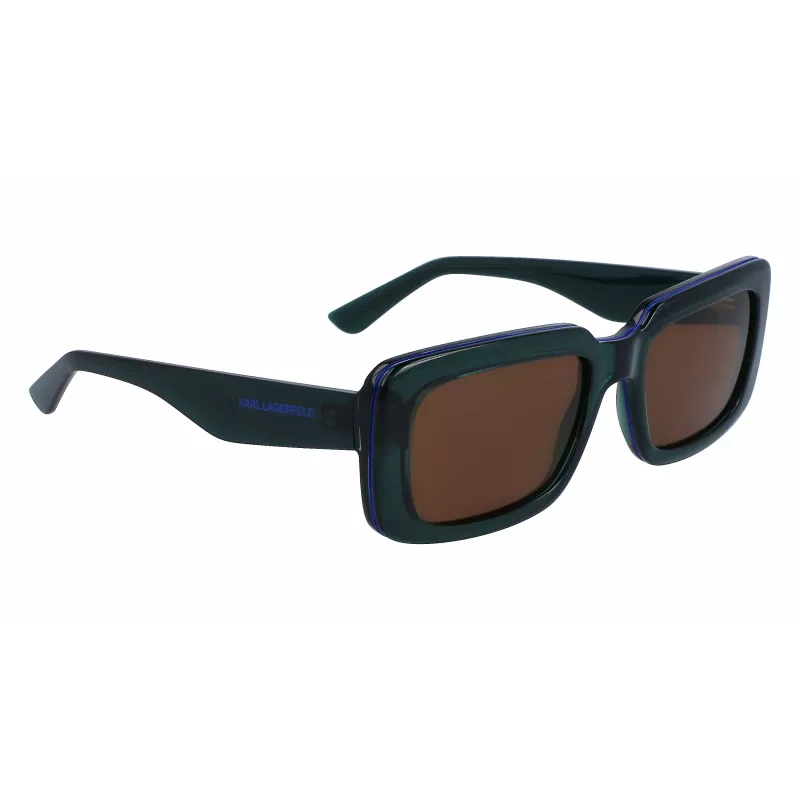 KARL LAGERFELD KL6101S-300 Unisex Päikeseprillid 54mm Hall Lääts Must Atsetaatraam UV400