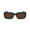 KARL LAGERFELD KL6101S-300 Unisex Päikeseprillid 54mm Hall Lääts Must Atsetaatraam UV400