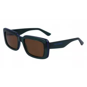 KARL LAGERFELD KL6101S-300 Unisex Päikeseprillid 54mm Hall Lääts Must Atsetaatraam UV400