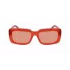 KARL LAGERFELD KL6101S-800 Unisex Päikeseprillid - Must raam, Hall lääts, 54mm