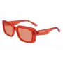 KARL LAGERFELD KL6101S-800 Unisex Päikeseprillid - Must raam, Hall lääts, 54mm
