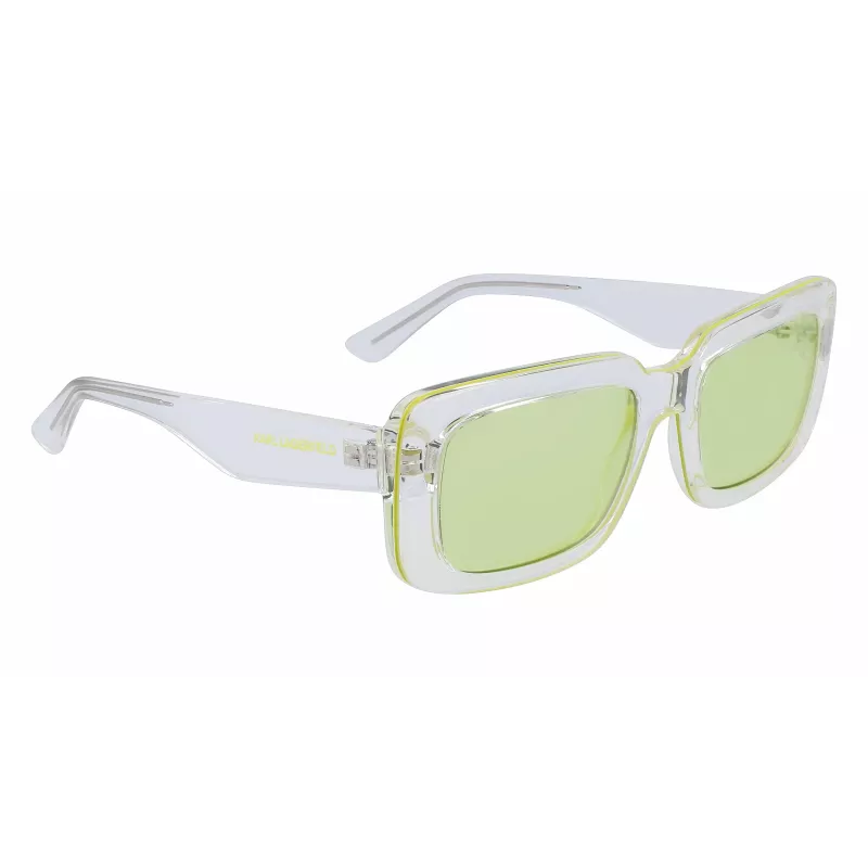 KARL LAGERFELD KL6101S-970 Unisex Päikeseprillid 54/19/140 mm Ruudukujuline Atsetaatraam Polükarbonaat Lääts UV400