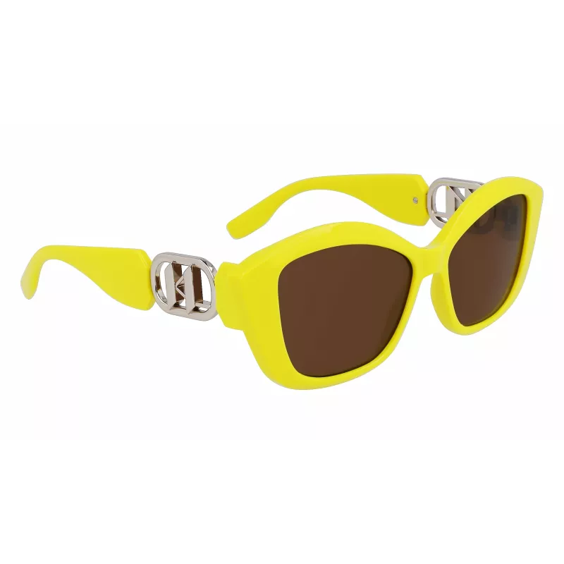 KARL LAGERFELD KL6102S-703 Naiste Kassiprilli Päikeseprillid Must Hall Gradient 56mm