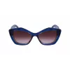 KARL LAGERFELD KL6127S521842 Naiste päikeseprillid - must raam, hall gradientlääts, 52 mm