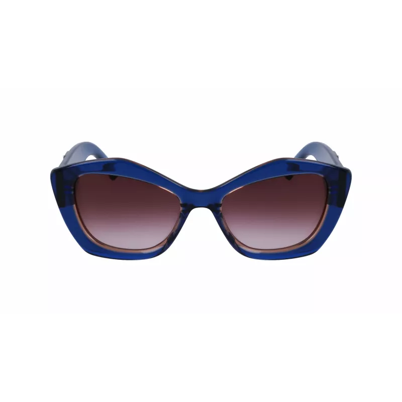 KARL LAGERFELD KL6127S521842 Naiste päikeseprillid - must raam, hall gradientlääts, 52 mm