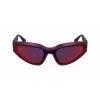 KARL LAGERFELD KL6128S-606 Unisex Päikeseprillid Havana Pruun Atsetaat 69mm