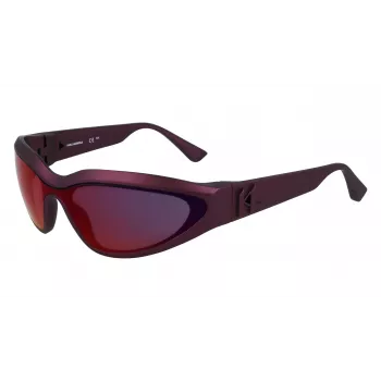 KARL LAGERFELD KL6128S-606 Unisex Päikeseprillid Havana Pruun Atsetaat 69mm
