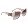 KARL LAGERFELD KL6140S531710 Naiste ristkülikukujulised päikeseprillid Must/Hall 53mm