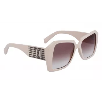 KARL LAGERFELD KL6140S531710 Naiste ristkülikukujulised päikeseprillid Must/Hall 53mm