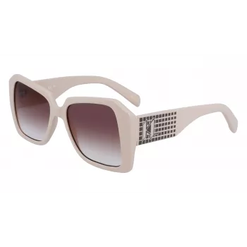 KARL LAGERFELD KL6140S531710 Naiste ristkülikukujulised päikeseprillid Must/Hall 53mm