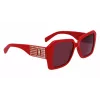 KARL LAGERFELD KL6140S531760 Naiste päikeseprillid Havana atsetaat pruun polükarbonaat 53mm