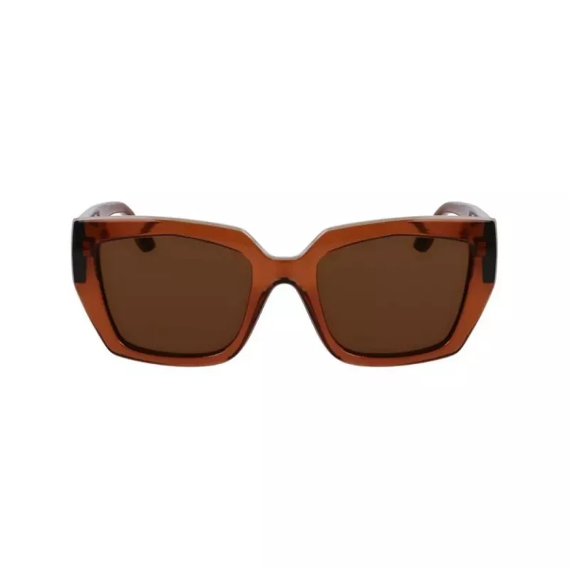 KARL LAGERFELD KL6143S-246 Naiste Päikeseprillid Havana Pruun Kilpkonnatsetaatraam Pruuni Gradientläätsedega 53mm