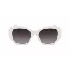 KARL LAGERFELD KL6146S-105 Naiste päikeseprillid Havana atsetaat ruudukujulise raamiga pruuni gradiendläätsega 54mm
