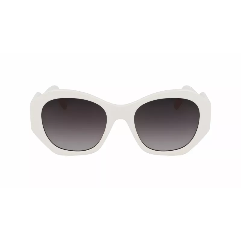 KARL LAGERFELD KL6146S-105 Naiste päikeseprillid Havana atsetaat ruudukujulise raamiga pruuni gradiendläätsega 54mm