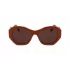 KARL LAGERFELD KL6146S-200 Naiste ruudukujulised päikeseprillid Havana atsetaat, pruun gradientlääts 54mm