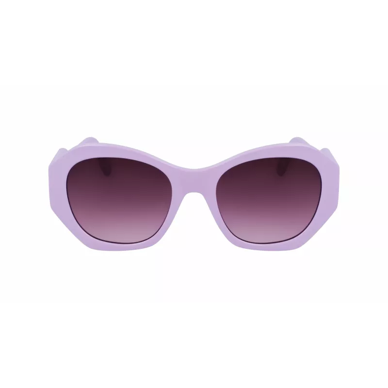 KARL LAGERFELD KL6146S-516 Naiste kandilised päikeseprillid - must raam, hall gradientlääts 54/20/140 mm