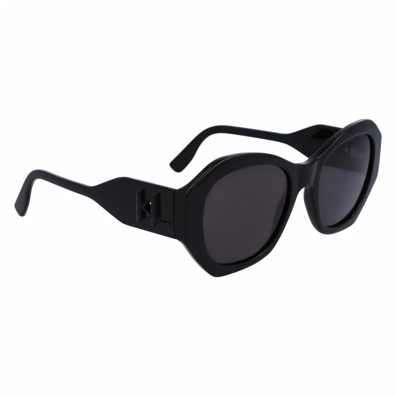 KARL LAGERFELD KL6146SN-1 Naiste Päikeseprillid - Ruudukujuline Kassiläätsega Atsetaatraam - UV400 Kaitse - 54mm Lääts