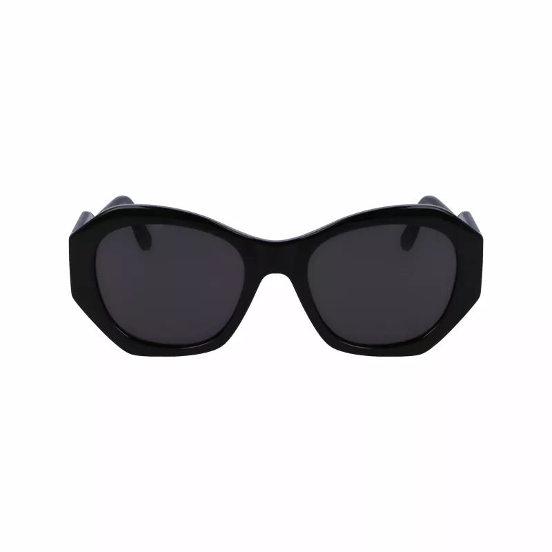 KARL LAGERFELD KL6146SN-1 Naiste Päikeseprillid - Ruudukujuline Kassiläätsega Atsetaatraam - UV400 Kaitse - 54mm Lääts