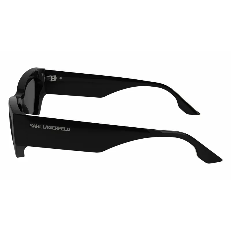 KARL LAGERFELD KL6160S Unisex Päikeseprillid - Must raam, Hallid läätsed - 54/17/140 mm