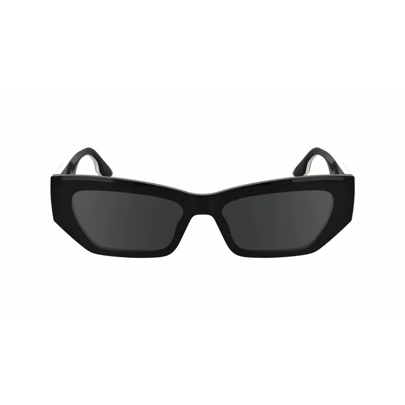 KARL LAGERFELD KL6160S Unisex Päikeseprillid - Must raam, Hallid läätsed - 54/17/140 mm