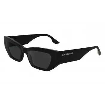 KARL LAGERFELD KL6160S Unisex Päikeseprillid - Must raam, Hallid läätsed - 54/17/140 mm