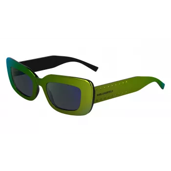 KARL LAGERFELD KL6164S-300 Naiste ruudukujulised päikeseprillid Havana pruun gradient 50mm