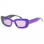 KARL LAGERFELD KL6164S-500 Naiste ruudukujulised atsetaatpäikeseprillid - Must/Hall 50mm