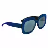 KARL LAGERFELD KL6165S-400 Naiste päikeseprillid, ruudukujuline plastikust täisraam, hall gradientlääts, 53/19/140 mm