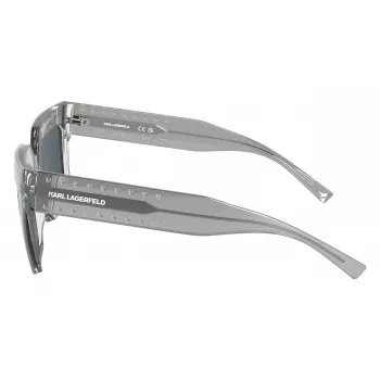 KARL LAGERFELD KL6181S551900 Naiste kassisilma päikeseprillid Must Hall Gradient 55/19/140 mm