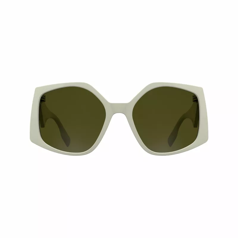 KARL LAGERFELD KL6208S-105 Naiste päikeseprillid - must atsetaatraam, hallid polükarbonaat läätsed, 55 mm