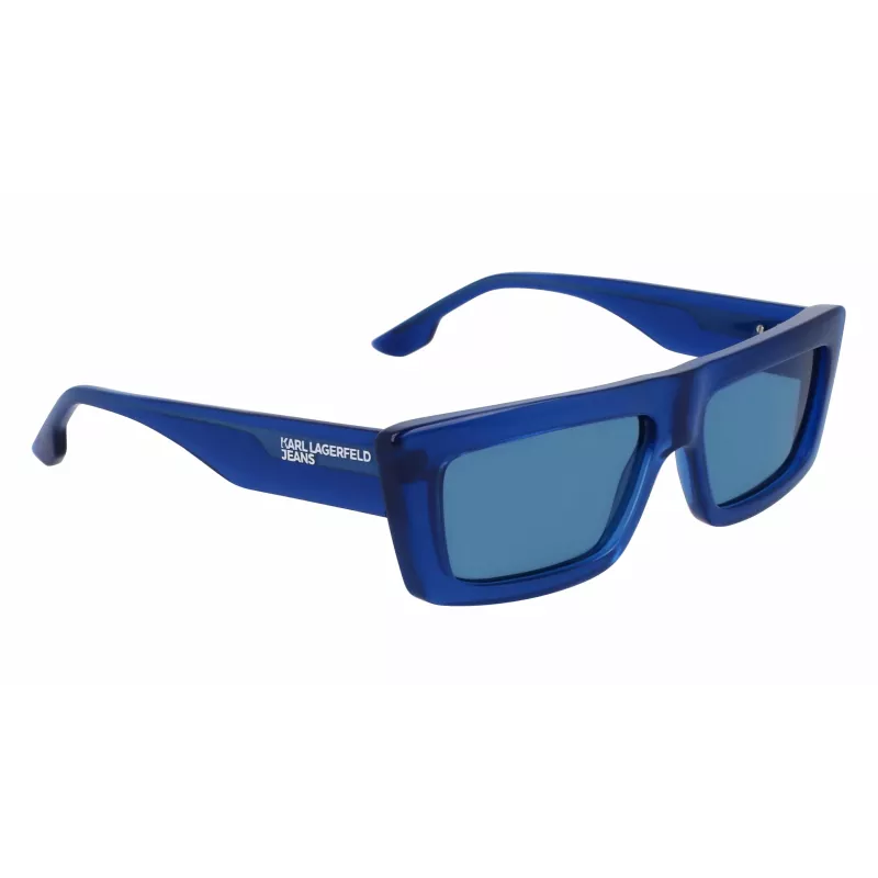 KARL LAGERFELD KLJ6147S Unisex Päikeseprillid - Must raam, hallid läätsed 56/15/145 mm