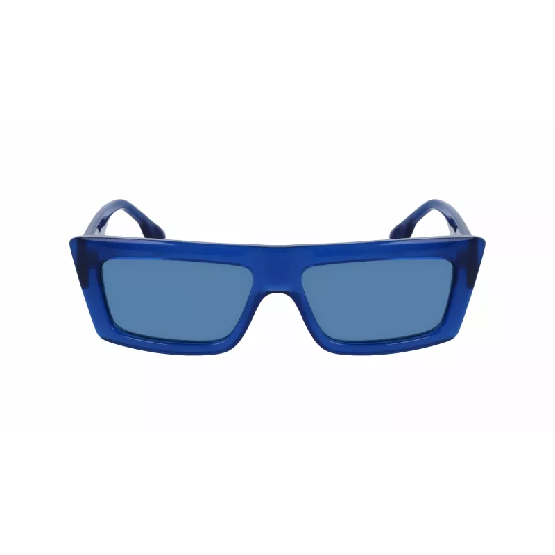 KARL LAGERFELD KLJ6147S Unisex Päikeseprillid - Must raam, hallid läätsed 56/15/145 mm