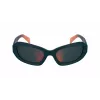 KARL LAGERFELD KLJ6200S Unisex Päikeseprillid - Must raam, hallid läätsed 57mm