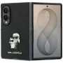 Karl Lagerfeld PU Saffiano Karl ja Choupette ümbris Samsung Galaxy Z Fold8 jaoks, must