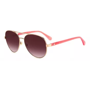 Kate Spade AVERIE-S-AU2 naiste ruudukujulised päikeseprillid 58mm
