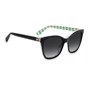 KATE SPADE DESIS807F59O Naiste Päikeseprillid Havana Atsetaatraam Pruuni Gradientklaasiga 55/17/140 mm