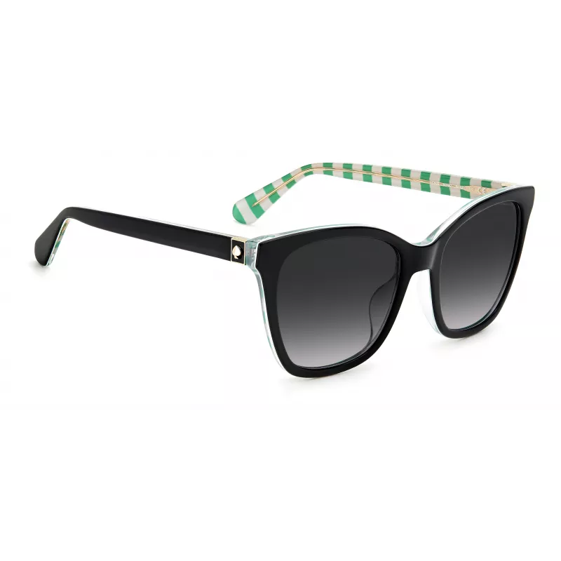 KATE SPADE DESIS807F59O Naiste Päikeseprillid Havana Atsetaatraam Pruuni Gradientklaasiga 55/17/140 mm