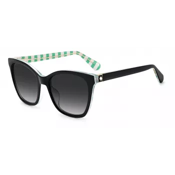 KATE SPADE DESIS807F59O Naiste Päikeseprillid Havana Atsetaatraam Pruuni Gradientklaasiga 55/17/140 mm