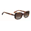 KATE SPADE Dionna naiste päikeseprillid S06JF2L Havana atsetaat pruun gradient 52mm