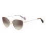 Kate Spade Hailey naiste päikeseprillid Havana pruun gradient 55mm